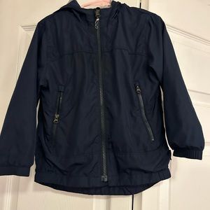 Gap Navy Blue Windbreaker Jacket Size 4